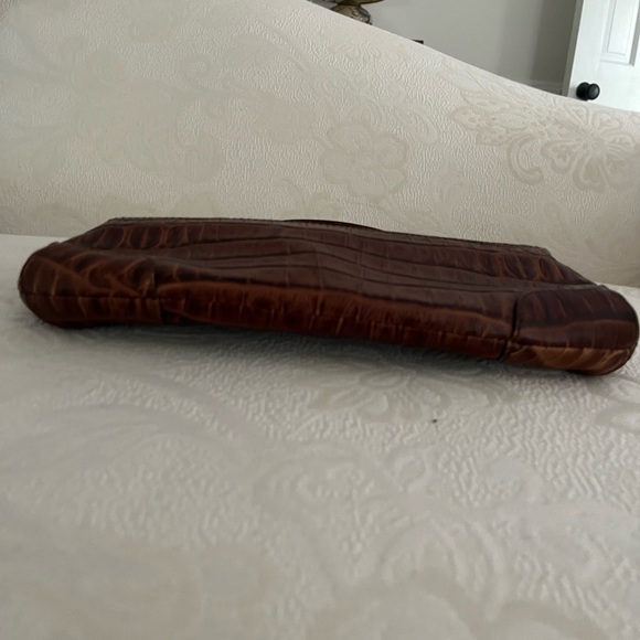 Cole Haan Baguette Brandy Aerin Croco Print Bag. Classic-NWT - Picture 8 of 12